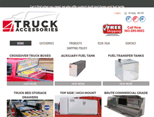 Tablet Screenshot of 4truck-accessories.com